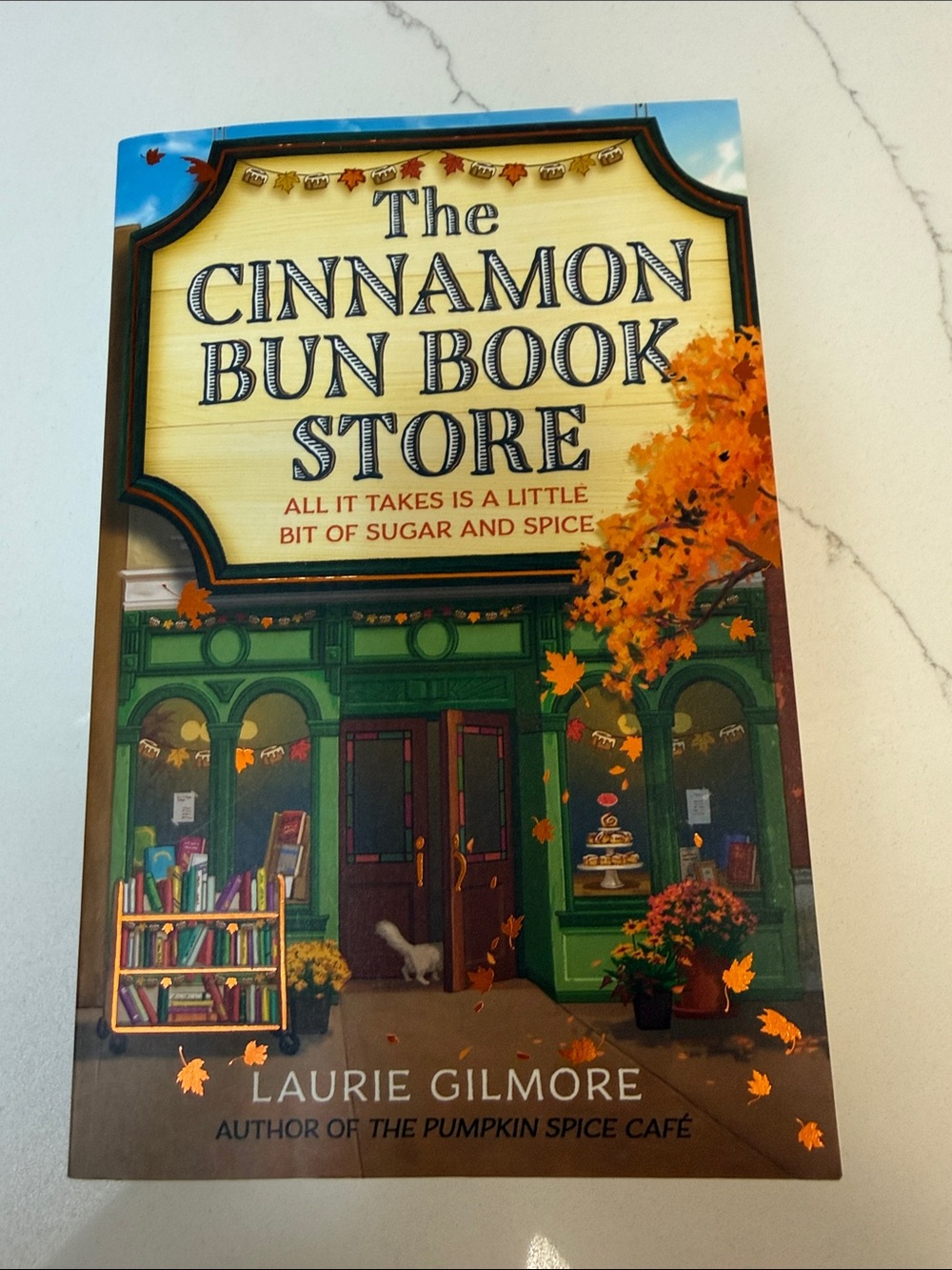 The Cinnamon Bun Book Store - Green Cover